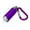 Purple, variant on Bright Keychain LED Flashlight Mini Bright Key Ring Portable Pocket Torch for EDC, Party Favors, Night Reading, Camping, Fishing, Climbing, Power Outage, Emergency, AAA Battery Included