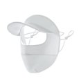thumbnail image 2 of YAOBAMM Face Guard Hat Extended Brim Solid Color Cycling Headgear with Ear Loop Eyes Exposed Ice Silk Face Guard Perfect for Sports and Outdoor Activities, 2 of 6