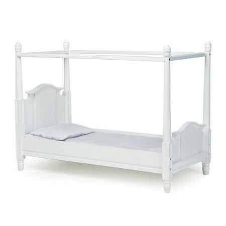 Laurent Doll Canopy Bed 18 in. Doll Accessory