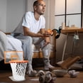 thumbnail image 3 of Acrylic Basketball Hoop Trash Can, Net Waste Basket, Gift for Home, Office, Gym (Including 1pc Basketball Can), Backboard, 3 of 8