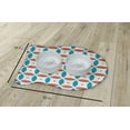 thumbnail image 2 of Simply Daisy Geometric Fish Shape Pet Feeding Mat for Cats, 2 of 3
