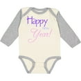 thumbnail image 3 of Inktastic Happy New Year colorful Boys or Girls Long Sleeve Baby Bodysuit, 3 of 5