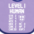 thumbnail image 4 of Inktastic Level 1 Human Boys or Girls Baby Bib, 4 of 4