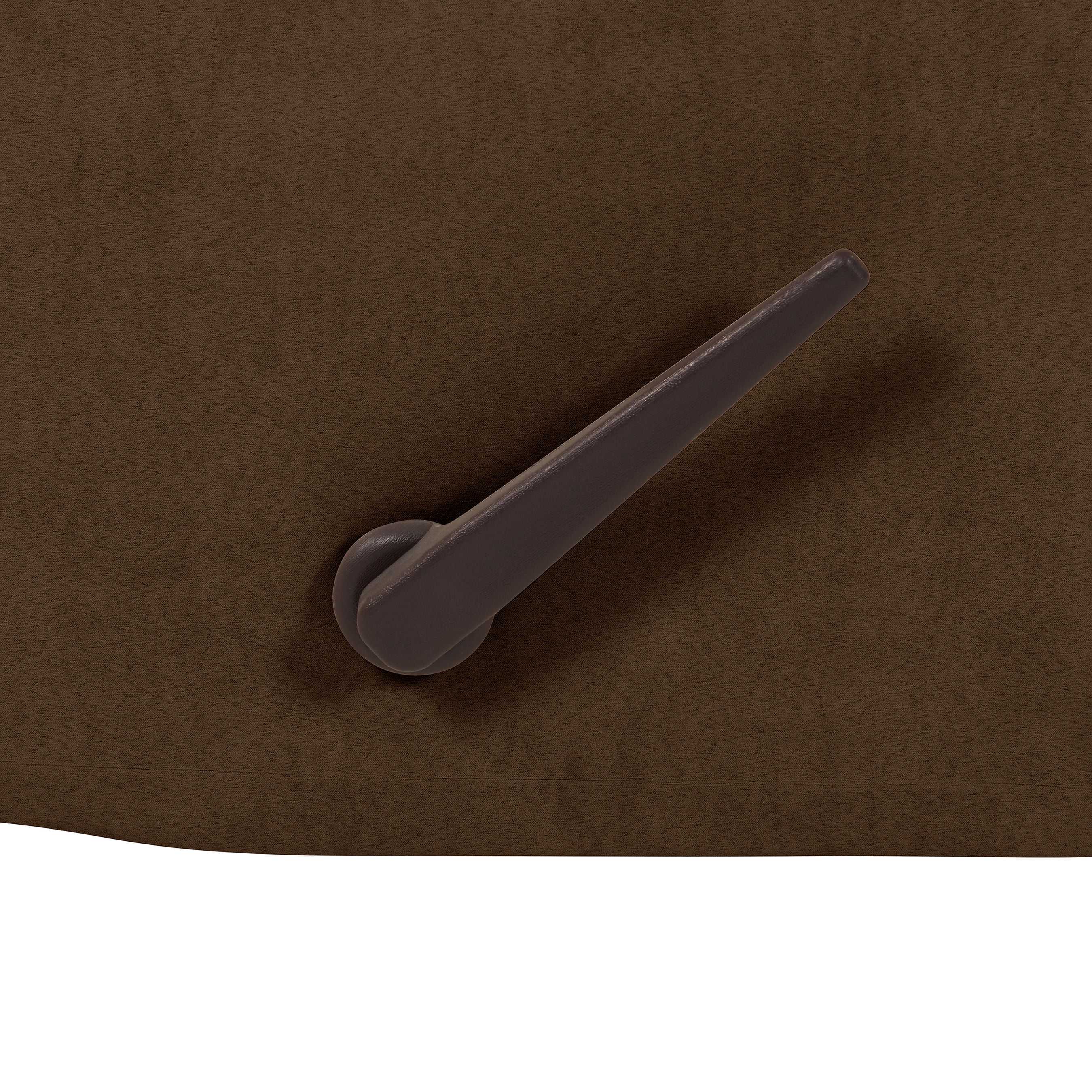 Homesvale Perie Wall Hugger Recliner Chair, Brown Microfiber