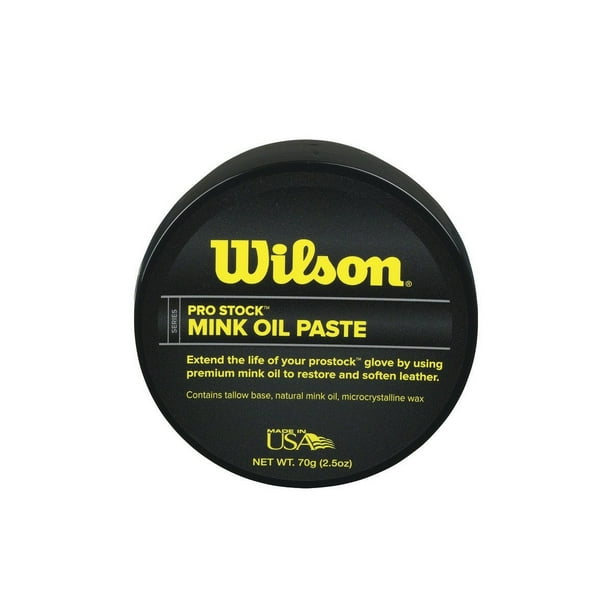 Wilson ProStock Premium Mink Glove Oil