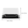 thumbnail image 2 of 1 Set 100Pcs Plastic 100g -Yolk Puff Packing Box Moon Cake Box, 2 of 8