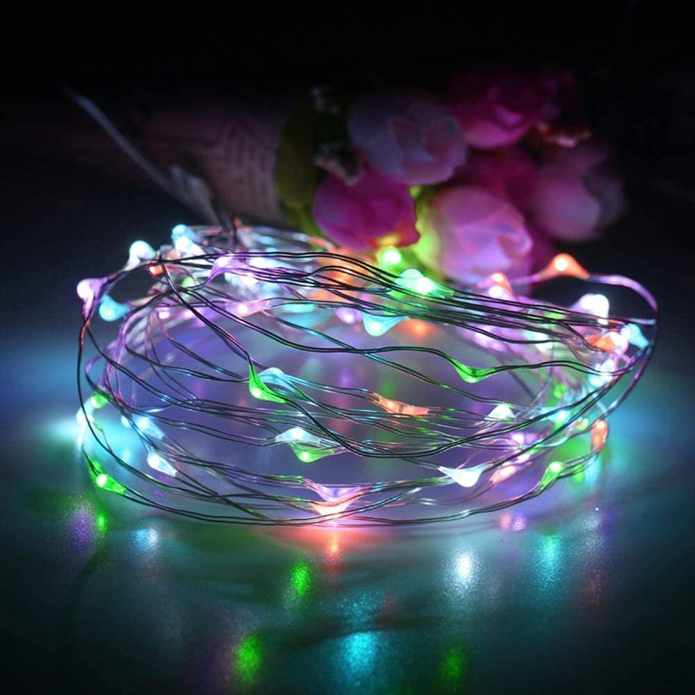 Lot de Guirlandes Lumineuses LED 10 m 100 Modes Éclairage