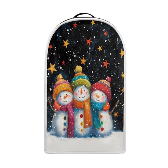 HELLHERO Christmas Snowman Star Pattern Stylish Blender Covers with Thickened Polyester Kitchen Accessories