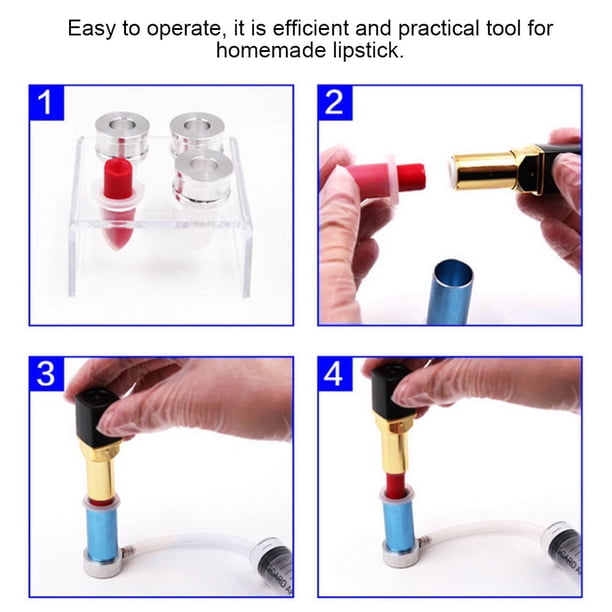 Molde Para Lápiz Labial, Bálsamo Labial, Molde De Silicona Para Lápiz Labial, Herramienta De Bricolaje, Molde Para Lápiz Labial Para Mujer, Regalo, Niña, Hogar