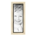 thumbnail image 2 of ArtToFrames 6" x 17" Silver with Black Lip Picture Frame, 6x17 inch Multi Wood Poster Frame (WOM-5193),  Pack, 2 of 7