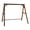 Carbonized, variant on Zimtown Porch Swing Frame Swing Stand A-Frame 600lbs Wooden White 5FT