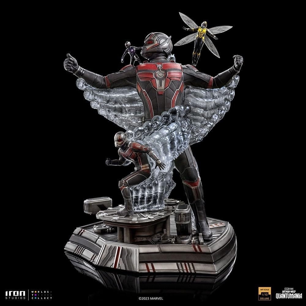 Iron Studios Ant-Man and The Wasp Quantumania: Ant-Man and The Wasp Deluxe Art Scale 1/10 Scale Polystone Statue