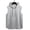 Gray, variant on Purcolt Men's Hooded Tank Tops Casual Loose Fit Sleeveless Training Hoodies Bodybuilding Cut Off Muscle Shirts for Gym Workout