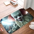 thumbnail image 5 of 1pc Pennywise Absorbent Non-Slip Bathroom Thickened Flannel Rug Decor,Soft,Quick Drying,Suitable For Indoor/outdoor Use,Bathrooms,Bedrooms,Kitchens,Terrace,Laundry Rooms,16"x24", 5 of 9
