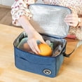thumbnail image 4 of Bolsa de almuerzo portátil, bolso refrigerador para arroz, caja Bento ligera para comida, ensalada, caja hermética para estudiantes y trabajadores de oficina, bolsas de pícnic al aire libre, 4 of 5