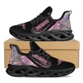 thumbnail image 1 of Zapatos planos con estampado de gorra de enfermera de hospital para mujer, zapatillas deportivas con estampado de latidos del corazón, zapatos ligeros con cordones para invierno a la moda, 1 of 6