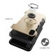 thumbnail image 4 of FOR IPHONE XS / X CARBON EDGE SPORTS HYBRID CASE WITH CIRCO MAGSTAND - GOLD LUXMO No, 4 of 4