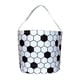 thumbnail image 1 of Bolsas para la búsqueda de huevos de Pascua, cestas de conejo de Pascua, bolsas para compras, bolsas para recuerdos de fiesta Fútbol blanco, 1 of 9