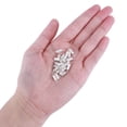 thumbnail image 4 of 20Pcs Craft Enthusiasts Clasps Silver Plated Copper Barrel Screw Type Clasp for Diy Jewelry Making, 4 of 8