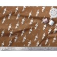 thumbnail image 2 of Soimoi Polyester Crepe Fabric Sword,Crossbone & Skull Halloween Decor Fabric Printed Yard 42 Inch Wide, 2 of 3