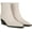 Chalk White, variant on Women's Vivian Pointed Toe Ankle Bootie Chalk White 7M