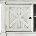 thumbnail image 5 of Furniture of America Vallie Cottage Wood 60-Inch TV Stand in Antique White, 5 of 8