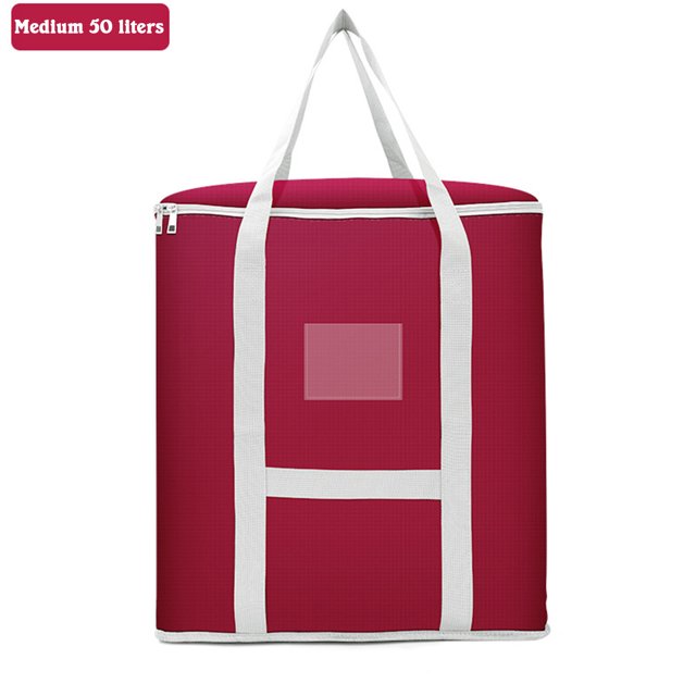 Xihbxyly Bolsa de Mudanza Grande, de Algodón Transpirable, Antipolillas y Sin Olores, con Asa Reforzada, Ideal para Mantas, Almohadas y Ropa, Plegable y Compacta, Tamaño 45 X 30 X 55 Cm.