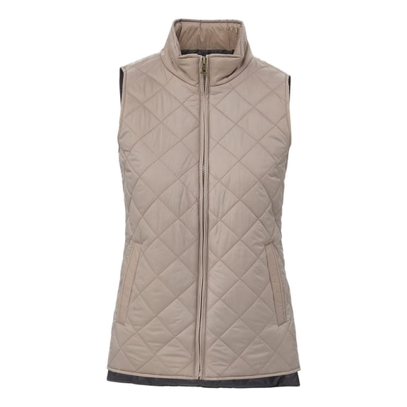 Women's Vintage Diamond Quilted Vest