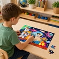 thumbnail image 6 of SugarBloom Jigsaw Puzzles for Kids- 60-Piece Space Floor Puzzle, Ages 4-8, Geography Educational Toy, Preschool Learning Activity, Gift for Young Astronauts Boys and Girls,A, 6 of 7