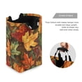 thumbnail image 3 of Yayeee Freestanding Laundry Hamper with Handle Collapsible Large Storage Basket for Clothes, Colorful Autumn Leaves, 3 of 7