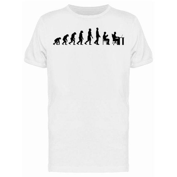 Line: Theory, Evolution Of Man Tee Men's -Image by Shutterstock