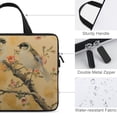 thumbnail image 3 of AWERP Birds Branch Flowers Laptop Carrying Bag Diving Fabric Soft Carrying Travel Case (Idea) 13inch, 3 of 5