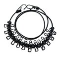 thumbnail image 1 of Retractable Windproof Clothesline with 12 Clips, 70.87in Heavy-Duty Elastic Rope for Indoor/Outdoor Drying, Portable Travel Laundry Line, 1 of 6
