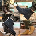 thumbnail image 2 of Steel Toe Work Boots Safety Shoes for Men Women Leather Waterproof Safety Shoes Lightweight Industrial Sneakers Trainers, 2 of 8