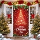 thumbnail image 5 of Herunwer Christmas Door Cover - Santa Claus Holiday Banner for Party Decoration, 5 of 6
