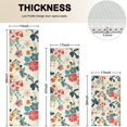 thumbnail image 4 of Pioneer Flower Floral Print Pattern Kitchen Rugs Sets Of 3,Kitchen Runner Rugs Non Skid Washable,Decorative Kitchen Floor Mats for Kitchen,Sink,Laundry,17"x30"+ 17"x47" + 17"x59", 4 of 6