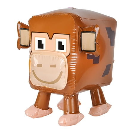 - Inflatable Pixel Animal Monkey Beach Swimming Pool Party Favor Toy