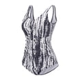 thumbnail image 4 of Gibobby Trajes de Natación para Mujer Bañador con estampado de para mujer(Negro,CH), 4 of 5