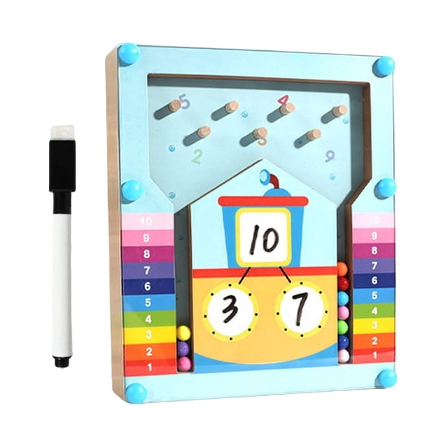 Juguetes educativos de matemáticas para niños, herramienta de enseñanza, juguetes didácticos, juego de matemáticas y S
