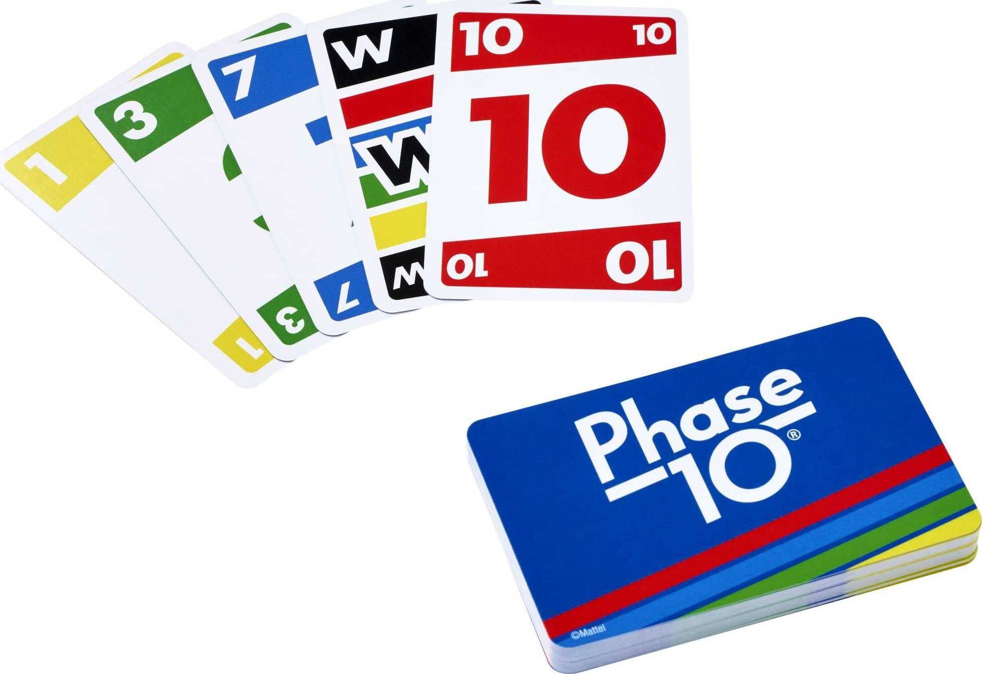 Mattel UNO, Phase 10, and ONO 99 Card Games Multi-Pack Tin for Ages 7+, Decorative Storage Tin