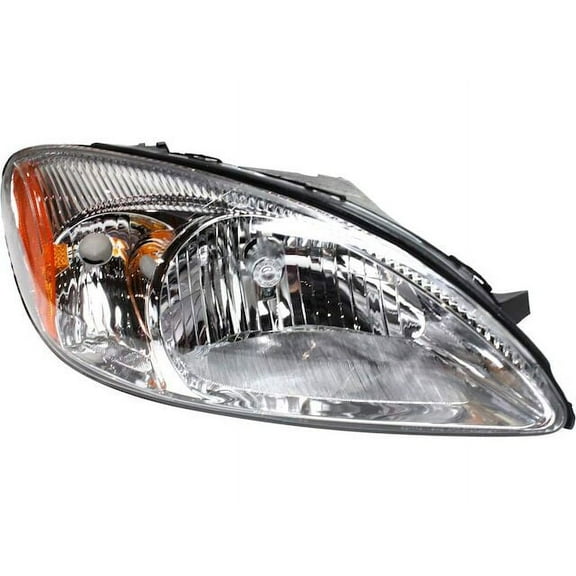 Right Passenger Side Headlight Assembly - Compatible with 2000 - 2007 Ford Taurus 2001 2002 2003 2004 2005 2006