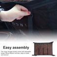 thumbnail image 4 of Ajustable Coche plegable Techo Neto Pocket Space-Saving Cargo Bolsa de almacenamiento de techo Juguetes Organizador Automóvil RV Camiones Viaje Malla de malla Nylon seitruly VI014430-02B, 4 of 7