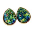 thumbnail image 4 of Jumpingount Pendientes de tuerca para decoración de joyas, accesorio de moda, pendientes pequeños brillantes, adorno de vestir para mujer, regalo tipo 24 10piezas, 4 of 6