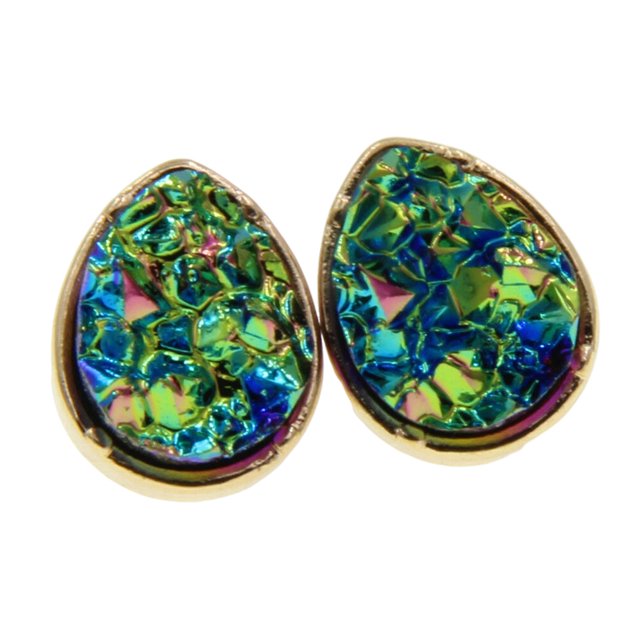 Guardurnaity Pendientes de botón Elegantes decoraciones de moda Accesorio Elegantes y brillantes para mujer Pequeños pendientes de botón Mujer Vestir Ropa, zapatos y accesorios Miscelánea tipo 24 Guardurnaity AP010661-24B