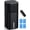 Black, variant on Windowless Air Conditioner Portable 1800CFM w/4 Modes&3 Speeds, 15H Timer&17FT Remote, 2 Gal Tank for 24H Cooling Swamp Cooler, 4Ice Packs, 120° Swing Evaporative Air Cooler No Hose for Room