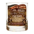 thumbnail image 6 of 1776-2026 250th Anniversary Glass Cup,6.8 oz Patriotic Water Cup,Perfect for Coffee,Tea,Juice,Beverage cup, 6 of 6
