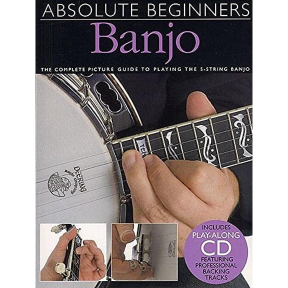 Pre-Owned Absolute Beginners 5-string Banjo Book/Cd Paperback