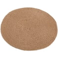thumbnail image 2 of Fennco Styles Jute Natural Design 15-inch Round Placemat - Set of 4, 2 of 3