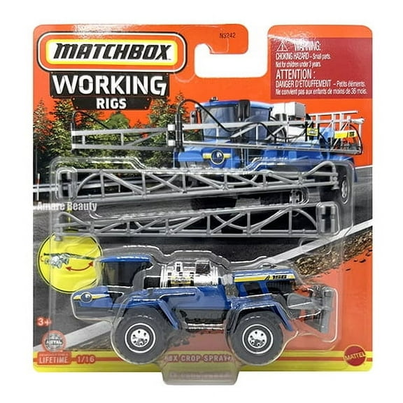 Matchbox Working Rigs Metal Vehicle - MBX CROP SPRAYER [HVV06] 1/16