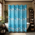 thumbnail image 6 of Antqov Shower Curtain, 59x71" Waterproof Fabric Shower Curtains Washable Quickly Dry Bathroom Curtain for Bathroom, Home Supplies, 6 of 6